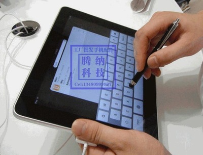 深圳市福田区腾纳通讯产品经营部 专业厂家批发金属直杆手写笔 电容手写笔9.0