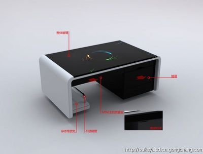 定制未来互动体验 武汉专业厂家打造多尺寸超窄边触摸茶几